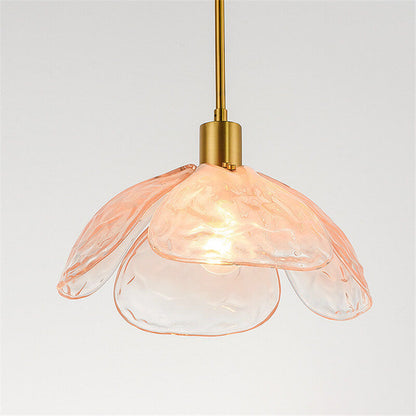 Moderne glazen hanglamp