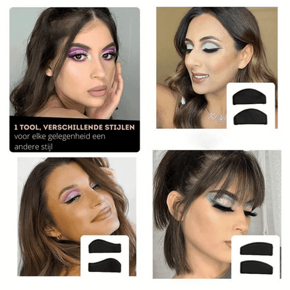 EyeshadowPro 6-in-1 oogschaduw vouwlijn applicator kit