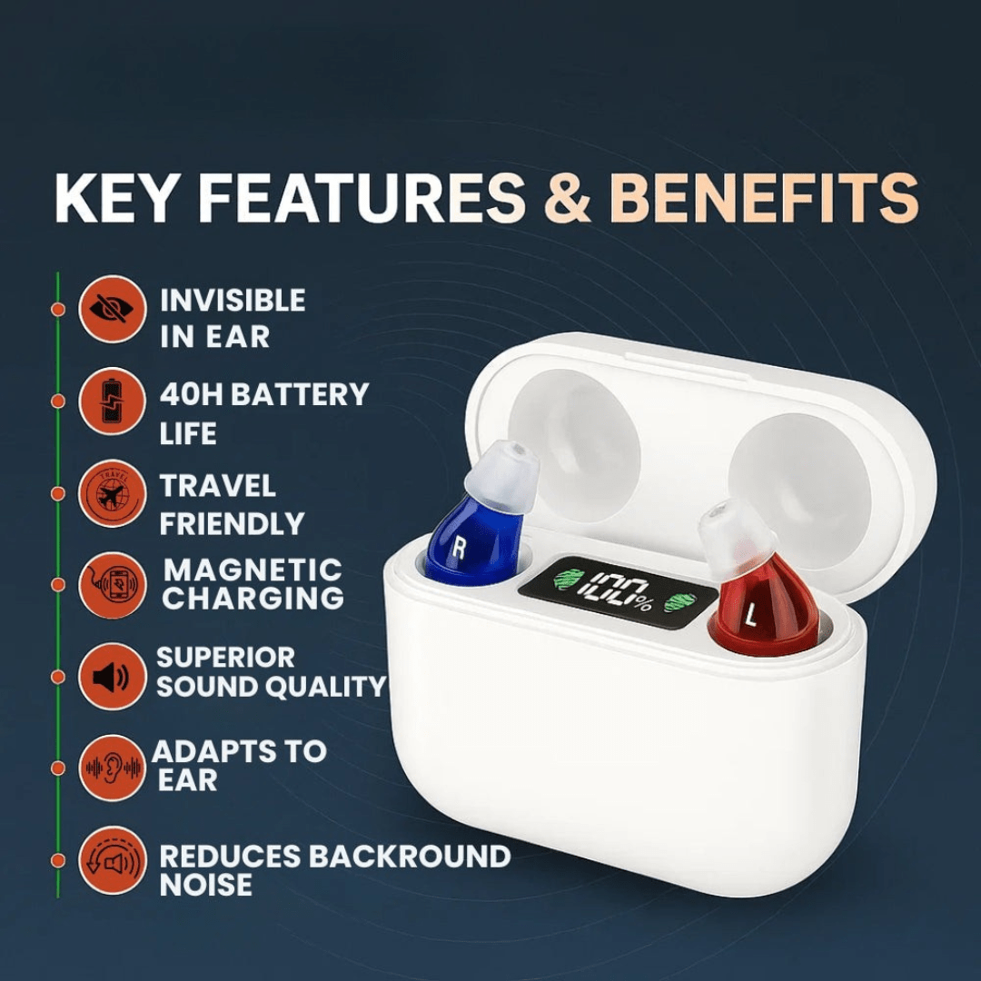 Auris Pro onzichtbaar in-ear gehoorapparaat