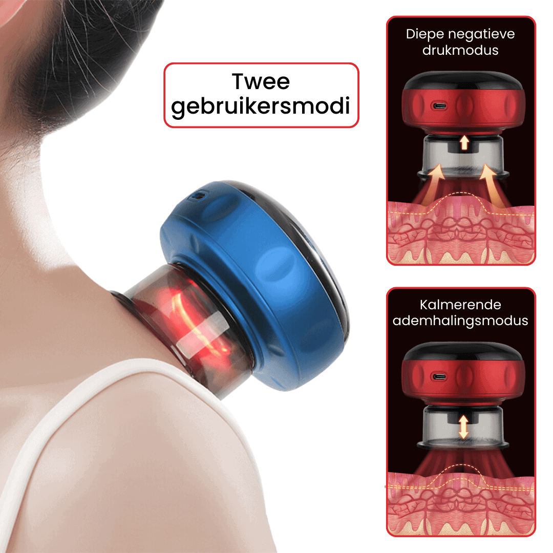 HealCupp draadloos cupping massageapparaat