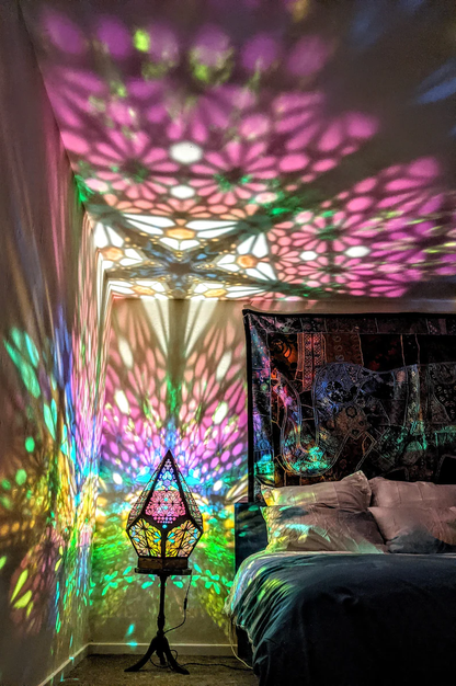 ArtiShine boheemse diamanten tafellamp
