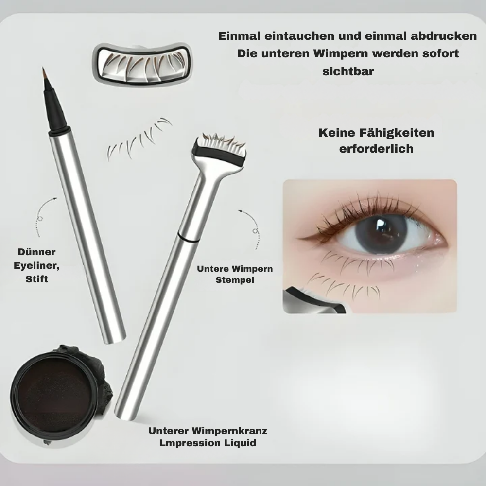 LashStamp 2-in-1 wimperstempel en eyeliner