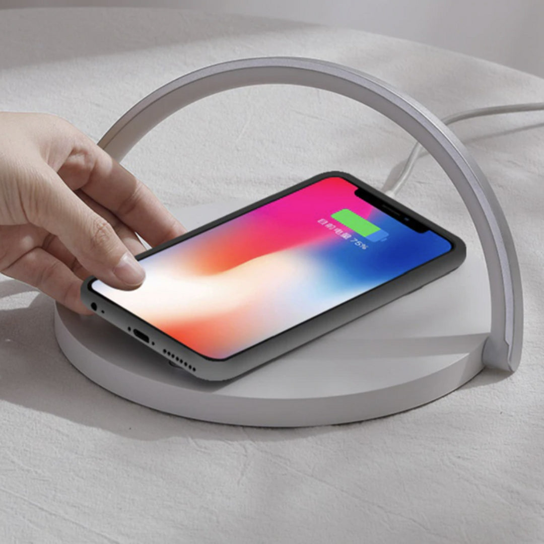 LumiCharge 3-in-1 dimbare nachtlamp