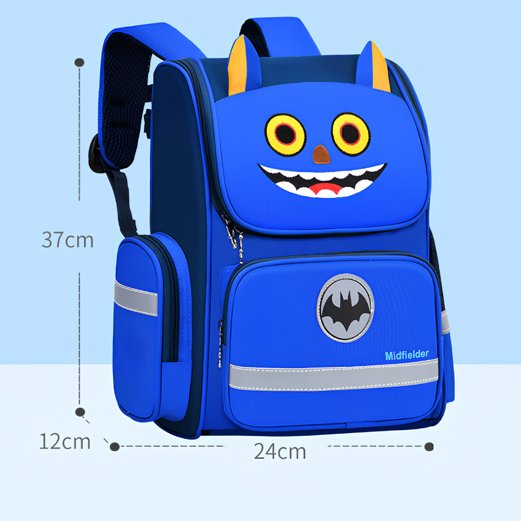 Bedrukte kinder schoolrugzak