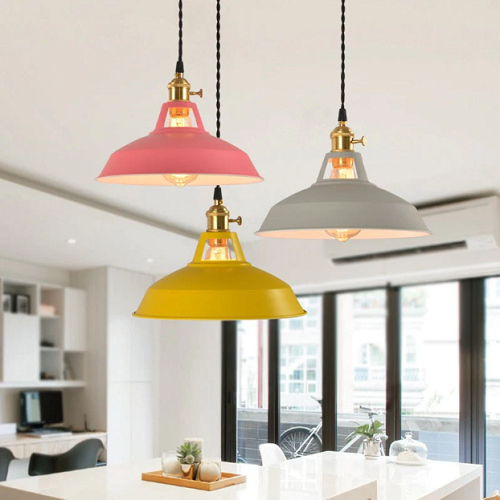 Retro abstracte design hanglamp