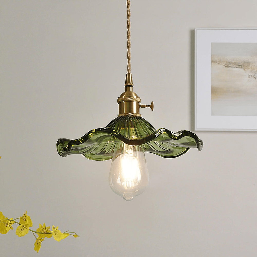 Lumio Hibiscus Glazen Hanglamp