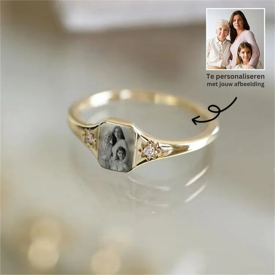 SentimentRing gepersonaliseerde ring