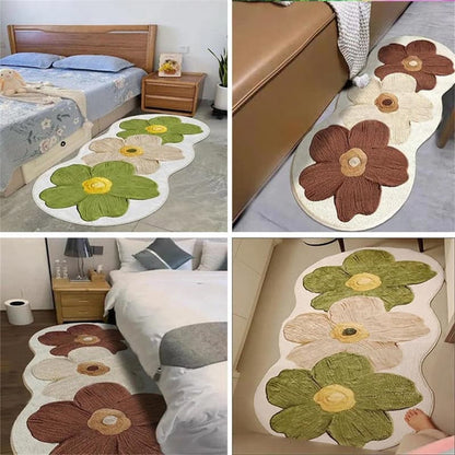 FloralRug zacht bloemen vloerkleed