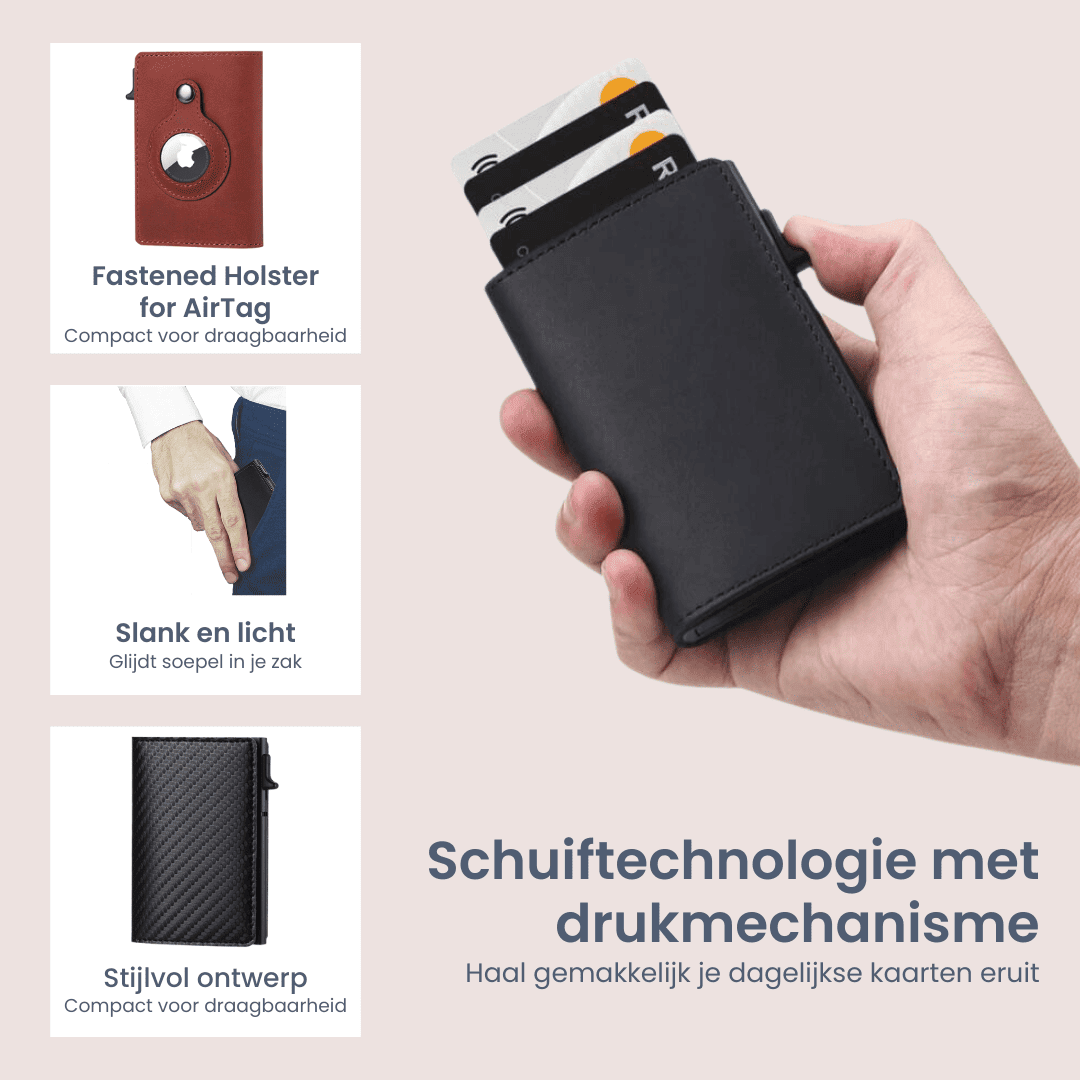 Paynest slimme AirTag kaarthouder