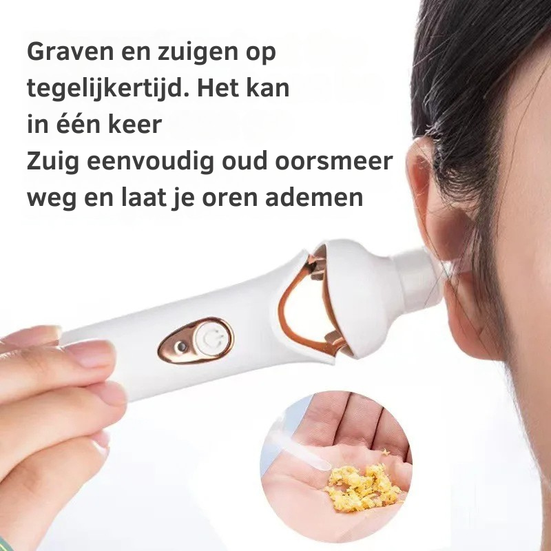 SafeClean Pro elektrische oplaadbare oorreiniger