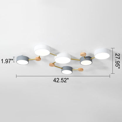 SMD Living modulaire moderne LED-plafondlamp