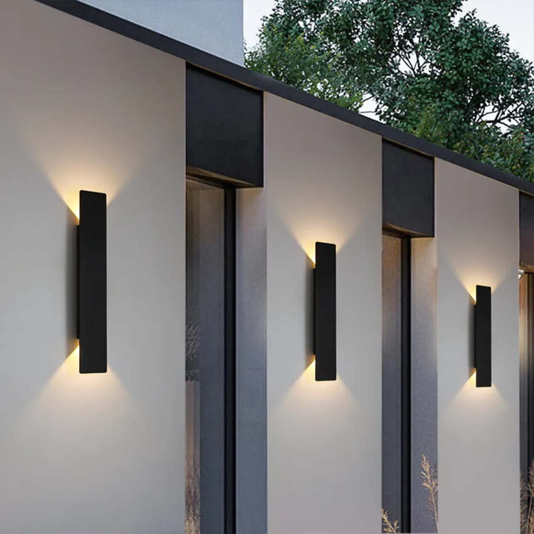 SMD Living aluminium LED-buitenwandlamp