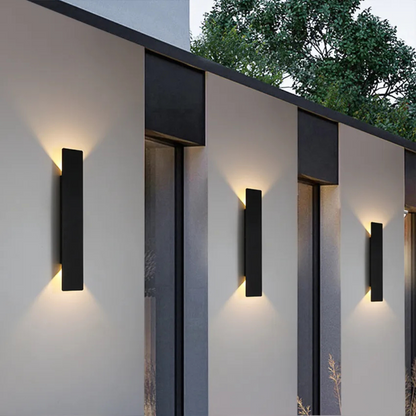 SMD Living aluminium LED-buitenwandlamp
