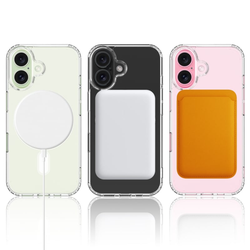 Transparant MagSafe Hoesje iPhone 16 Plus
