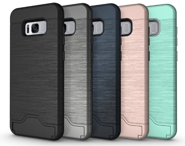 Samsung Galaxy S8 Plus Card Slot Armor hoesje