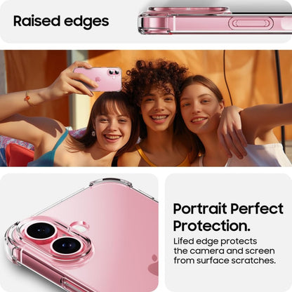 iPhone 16 transparant TPU schokbestendig hoesje