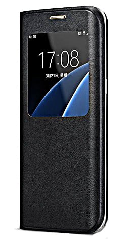 Samsung Galaxy A6 Plus (2018) Window View Flip Cover