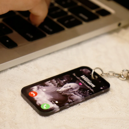MemoryKeychain gepersonaliseerde acryl sleutelhanger