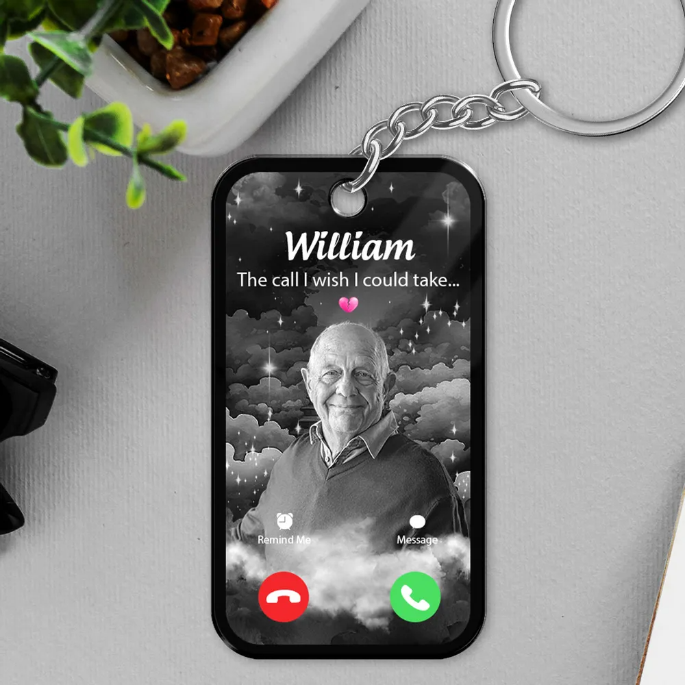 MemoryKeychain gepersonaliseerde acryl sleutelhanger
