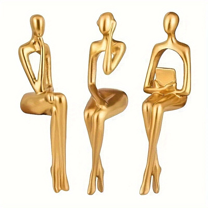 ThinkGold decoratieve harsfiguren set van 3