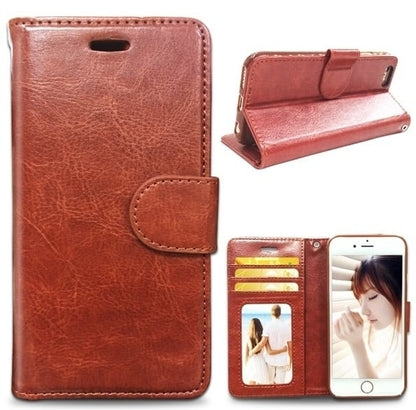 iPhone 6 Plus / 6S Plus leren portemonnee hoesje