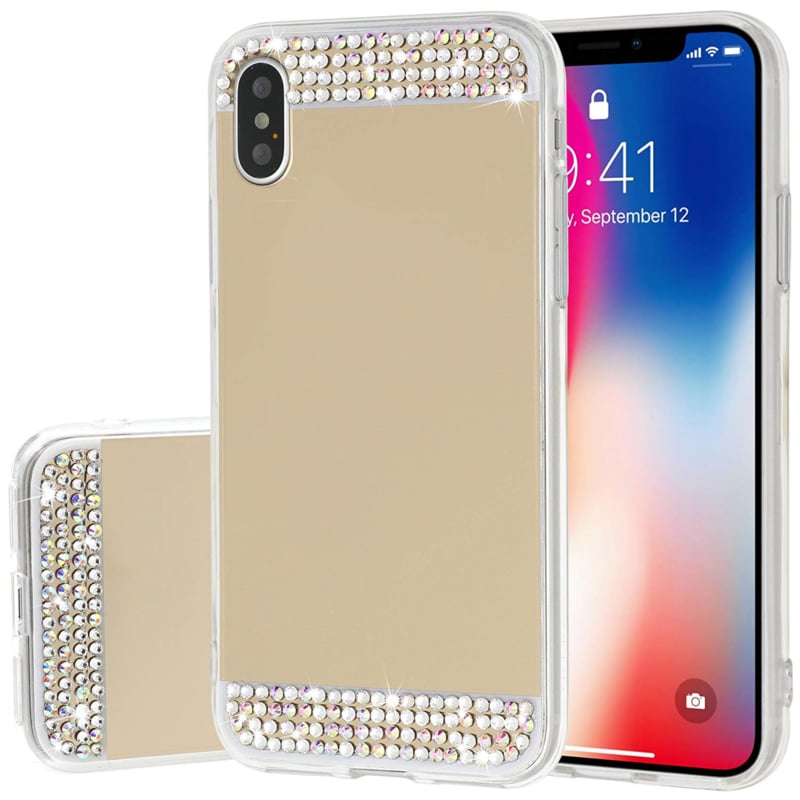 Bling Spiegel hoesje voor iPhone Xs Max