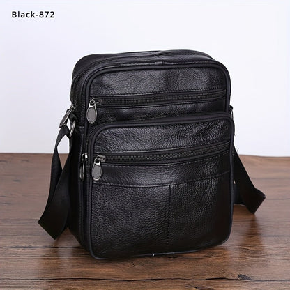 UrbanHide leren crossbody rughoes