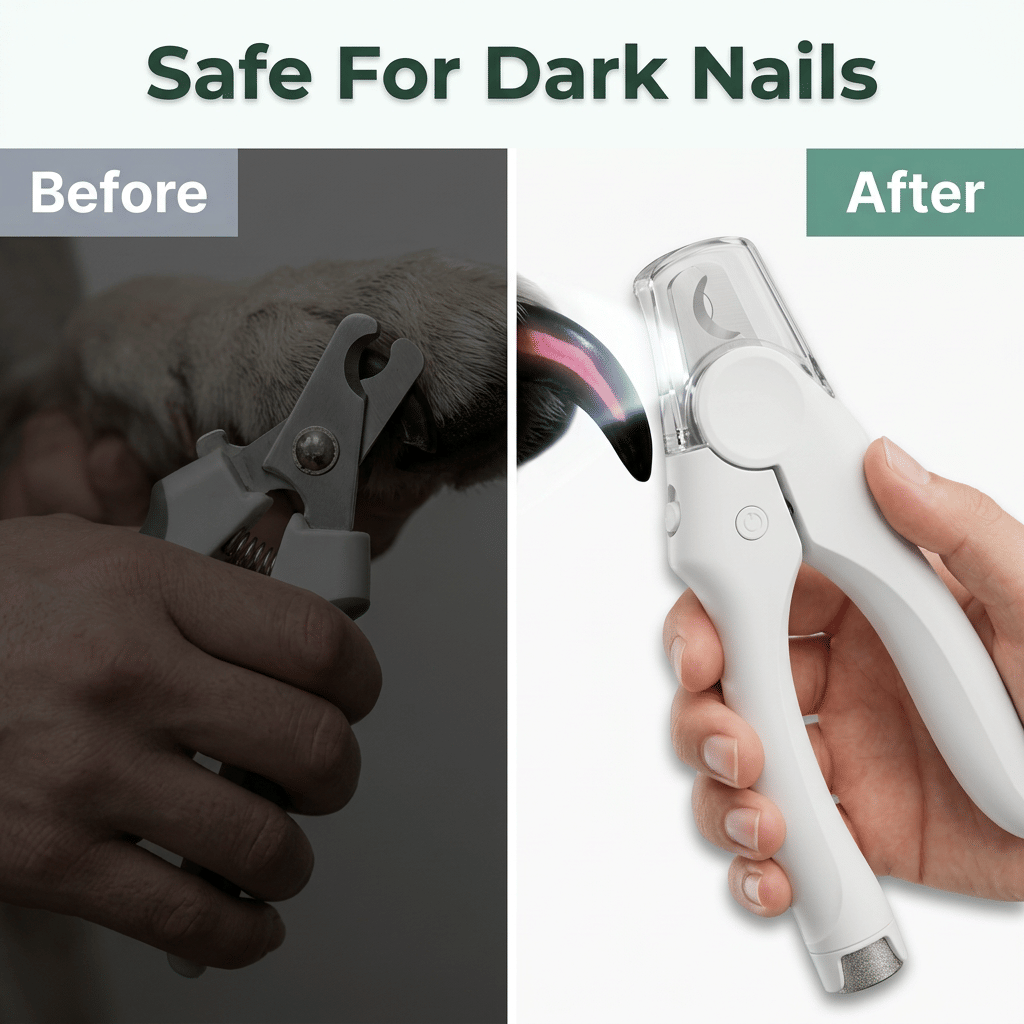 BrightTrim nagelknipper met LED