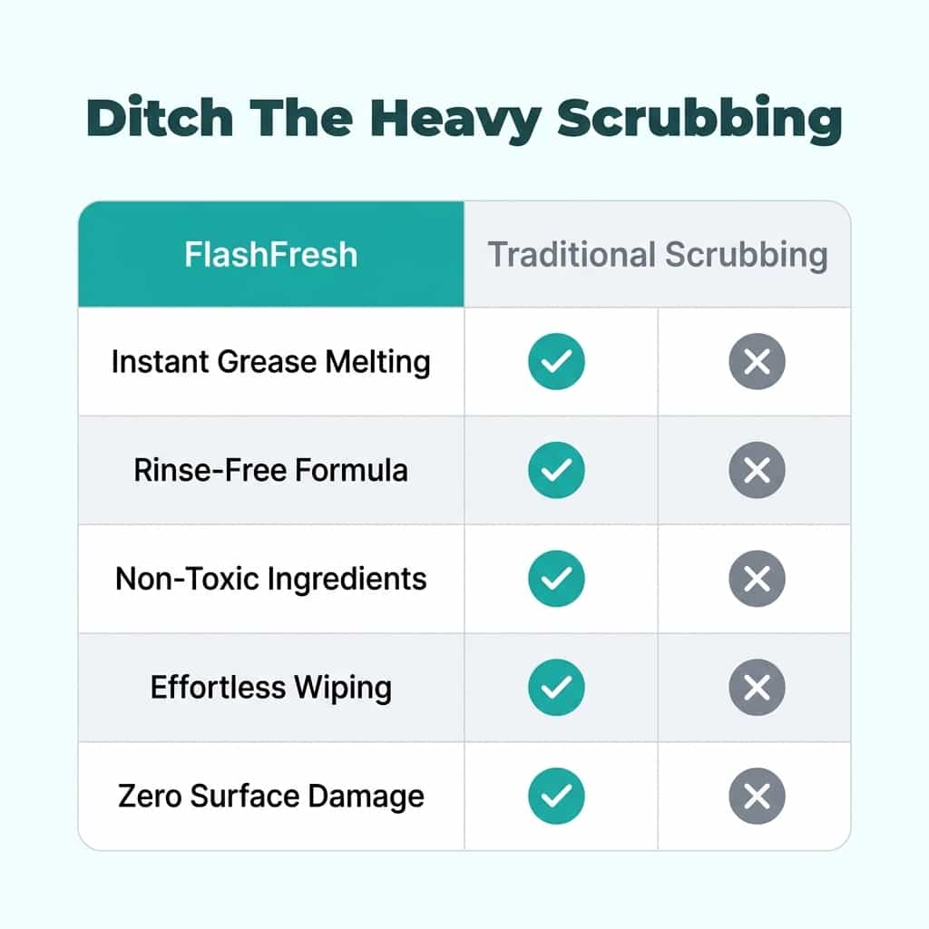 FlashFresh spoelvrije oppervlaktereiniger spray