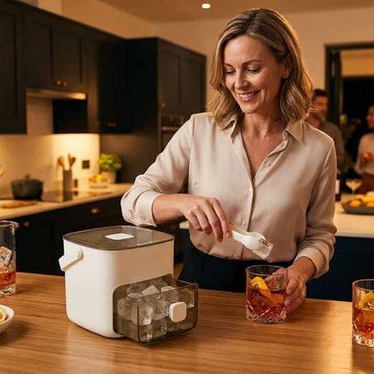Drukknop IJsmaker ijsblokjeshouder