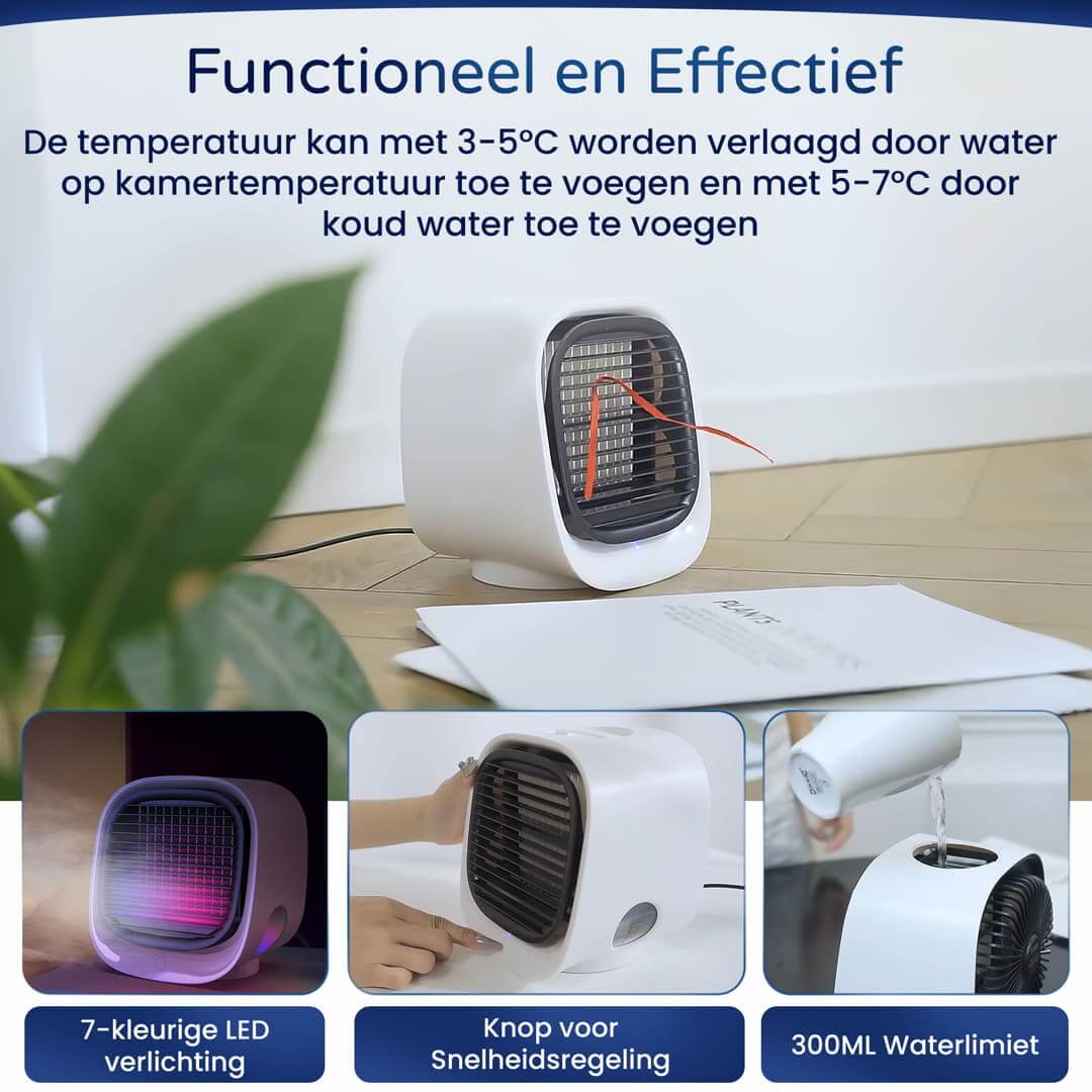 AeroMini 2.0 draagbare luchtkoeler