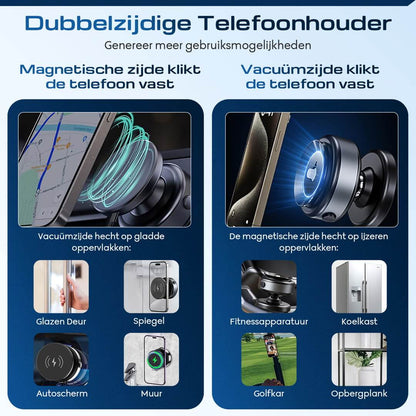 Magmount Elite magnetische telefoonhouder met oplader