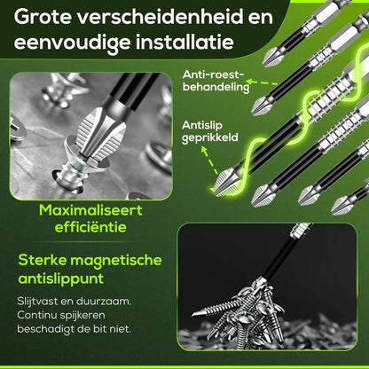 K5 antislip kruiskop schroefbitjes