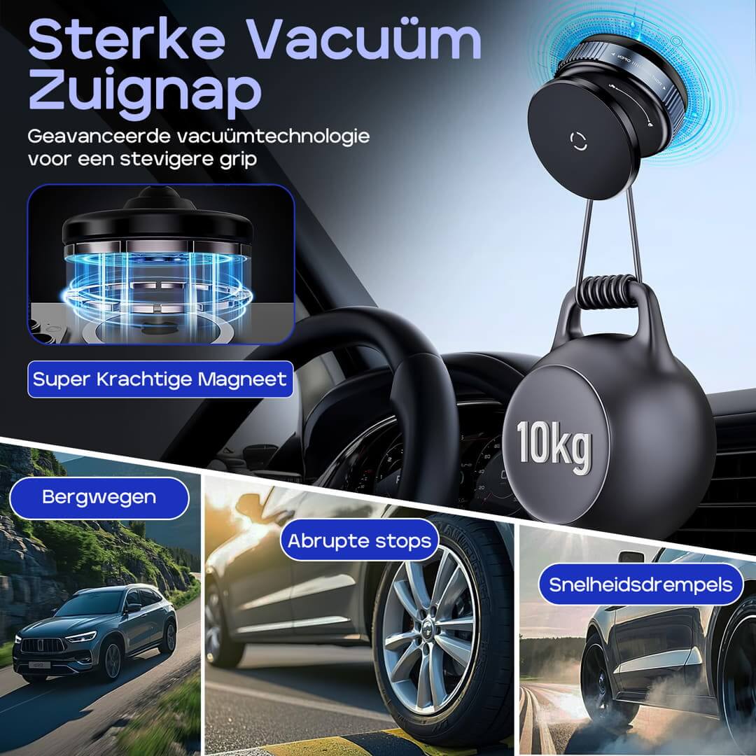 VacMount 360° vacuüm zuignap telefoonhouder