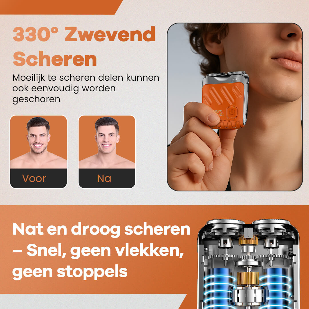 SpinJet Ultra elektrisch scheerapparaat