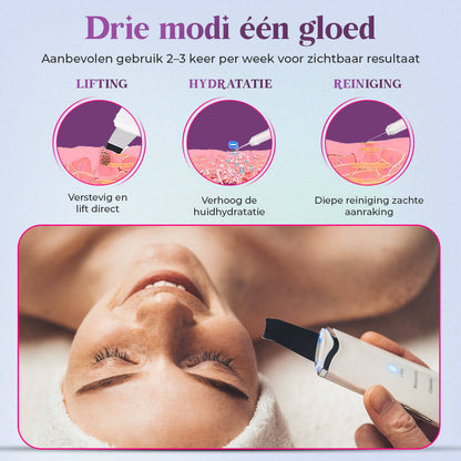DermaSonic Pro ultrasone gezichtsreiniger