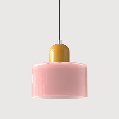 Retro Glazen Hanglamp