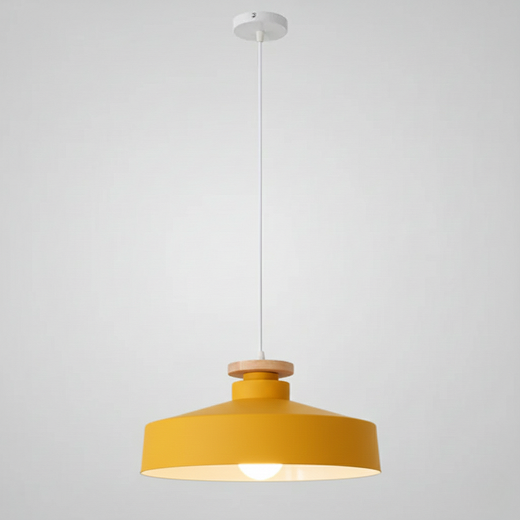 Lumio Scandinavische houten hanglamp