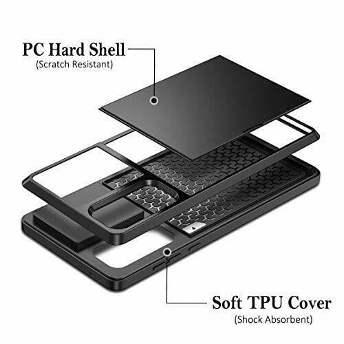 Galaxy Note 20 Slide Armor Hoesje