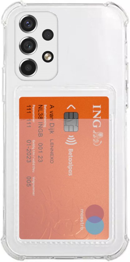 Lennexo pashouder hoesje Samsung A33