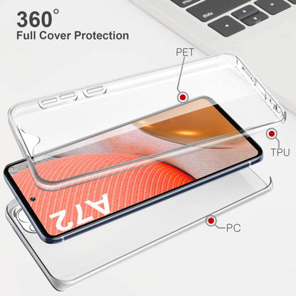 Galaxy A72 360° Ultra Clear Hybrid Hoesje