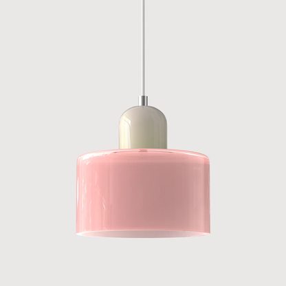Retro Glazen Hanglamp
