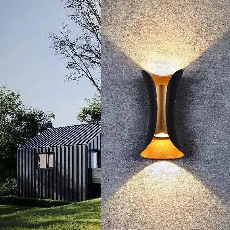 Orr Curved LED buitenwandlamp