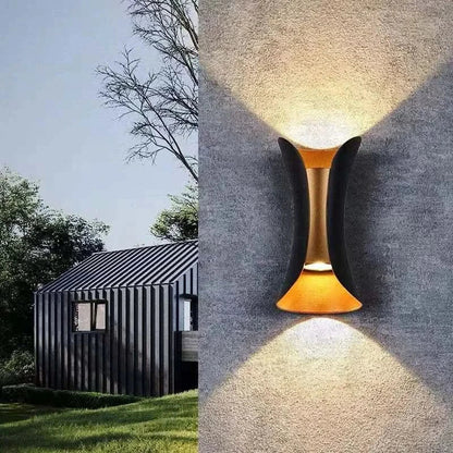 Orr Curved LED buitenwandlamp
