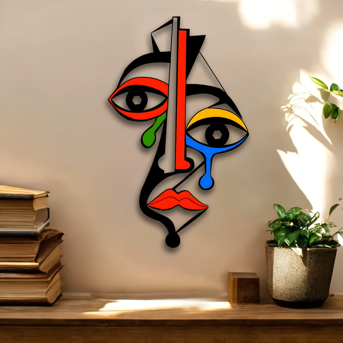 FaceForm Metalen Wandkunst