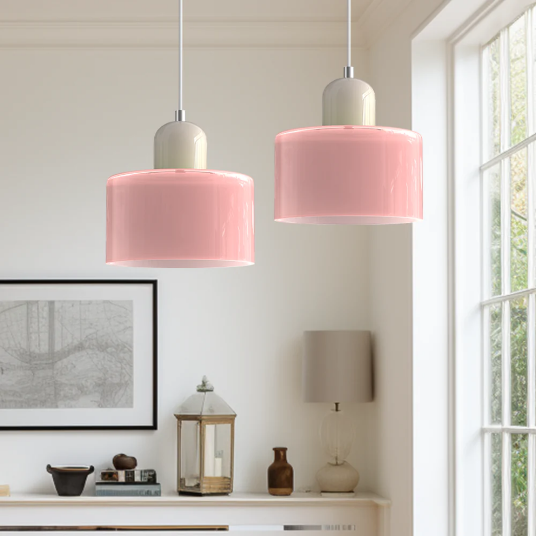 Lumio Retro glazen hanglamp