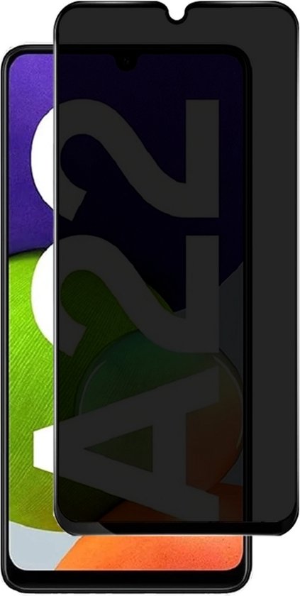 Lennexo Privacy Screenprotector Voor Samsung A22 5G