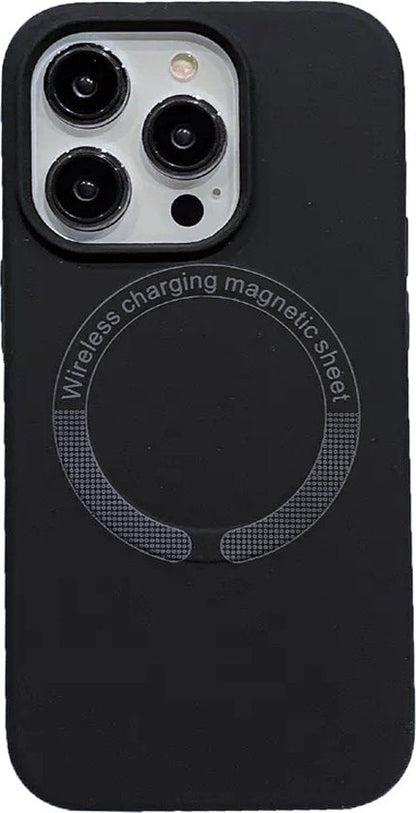 Magnetisch siliconen hoesje voor iPhone 14 Pro