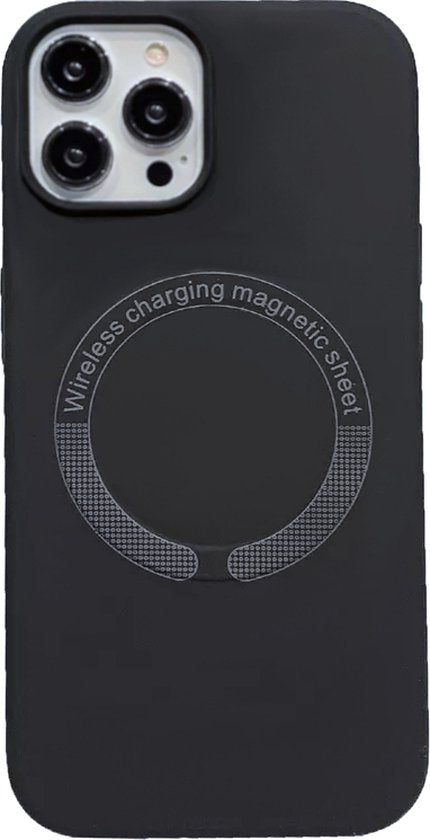 Magnetisch siliconen hoesje voor iPhone 12 / 12 Pro