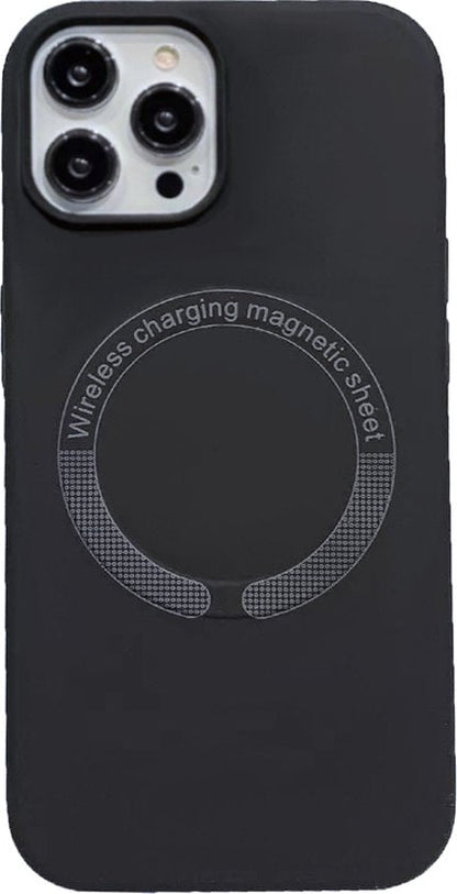 Magnetisch siliconen hoesje voor iPhone 12 / 12 Pro